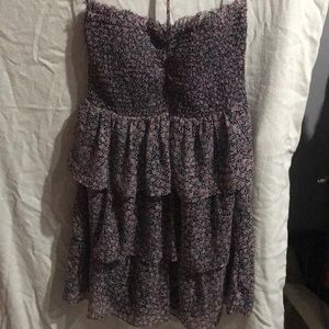 Flowered ruffle sundress